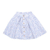 Blue Flowers Skirt